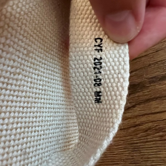 Rainbow Single Layer Hemp with Arch Support and 1" Strap - Picture 3 of 3